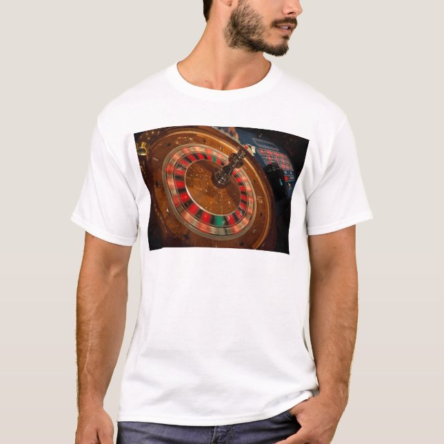Camiseta Roulette Game Money Casino Las Vegas (Frente)