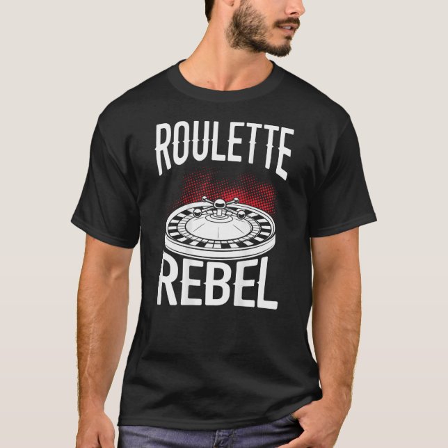 Camiseta Roulette Rebel Backprint Casino (Frente)