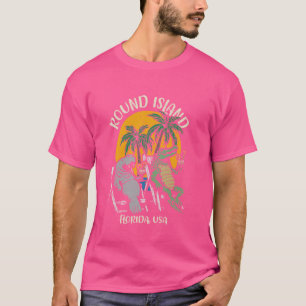 Camiseta Round Island Vero Beach Florida EUA Manatee Alliga
