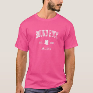 Camiseta Round Rock Arizona Az Vintage Esporte Atletivo