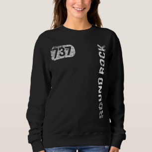 Camiseta Round Rock Texas 737 Area Code Vintage Retro