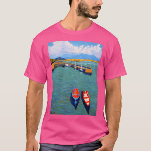 Camiseta Roundstone Harbor Galway Irlanda Baseball Capa