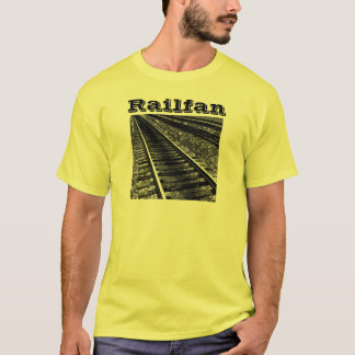 Camiseta Roupa amarelo de Railfan