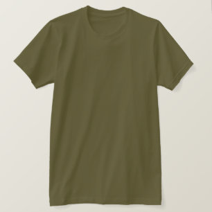 Camiseta Roupa Americana do Exército Simples