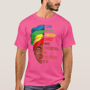 Camiseta Roupa americano africano Jesus negro