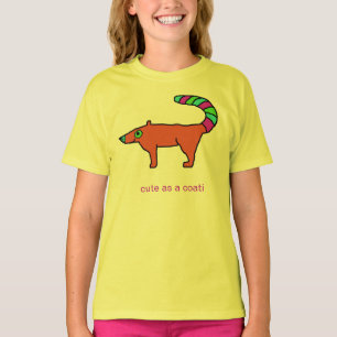 Camiseta roupa "Bonita como Coati"