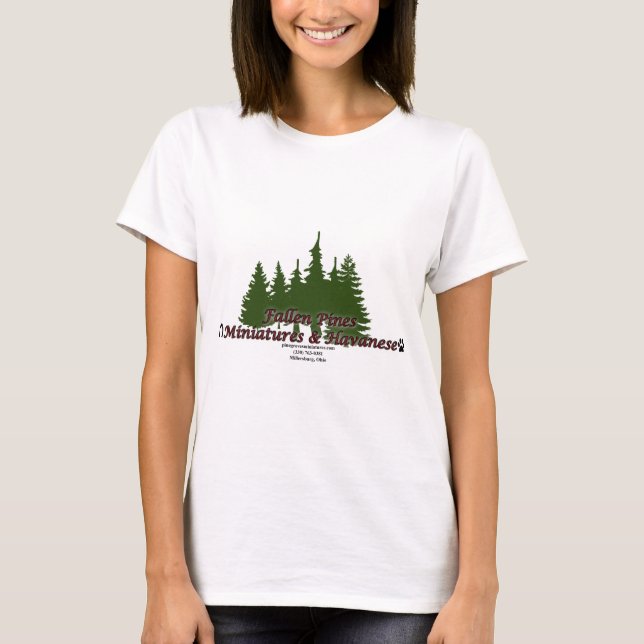 Camiseta Roupa caído dos pinhos (Frente)