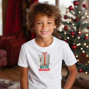 Camiseta Roupa combinando Natal em família sarcástico filho