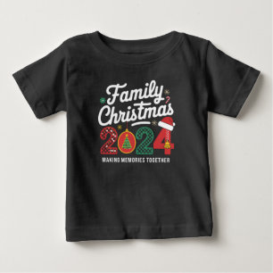 Camiseta Roupa Combinando para Natal em Família 2024 Equipe