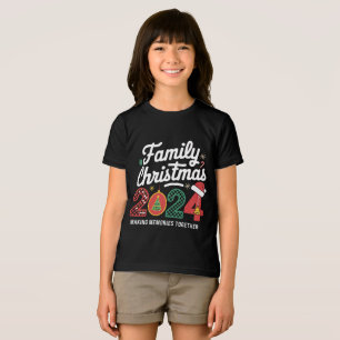 Camiseta Roupa Combinando para Natal em Família 2024 Esquad