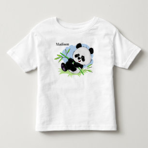 Camiseta Roupa conhecida feita sob encomenda da panda