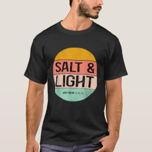 Camiseta Roupa Cristã de Salga Retro Verão