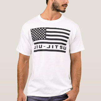 Camiseta Roupa da bandeira americana Jiu Jitsu - Jiu Jitsu