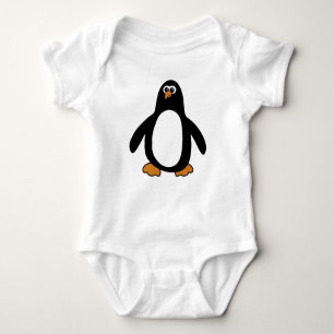 Camiseta Roupa da criança do pinguim