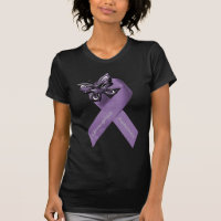 Roupa da fita da borboleta da fibromialgia