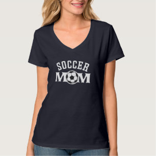 Camiseta Roupa da mamãe de futebol - Mãe de futebol