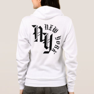 Camiseta Roupa das mulheres - New York Hoodie