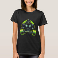 Roupa de Academia de Gorila Macaco Motivação para