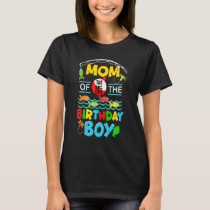 Camiseta Roupa De Aniversário O Peixe Ally Um Mãe Do Aniver