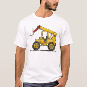 Camiseta Roupa de articulação da construção do elevador