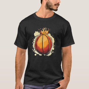 Camiseta Roupa de Basquete Coroada para Meninos e Meninas