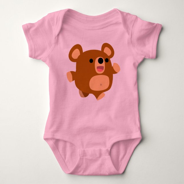 Camiseta Roupa de Bear Bear Bear Bela Branca (Frente)