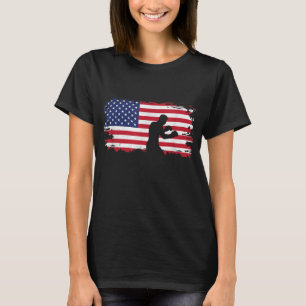 Camiseta Roupa de Boxing de Sinalizador Americano - Boxer B