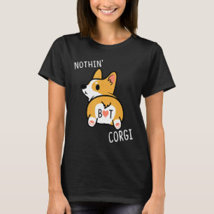 Camiseta Roupa de cachorro Corgi novidade