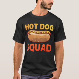 Camiseta Roupa de Cachorro Quente para Homens Mulheres Adul