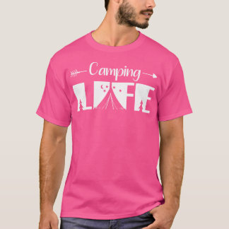 Camiseta Roupa de campismo externo - Campi de mochila ambul