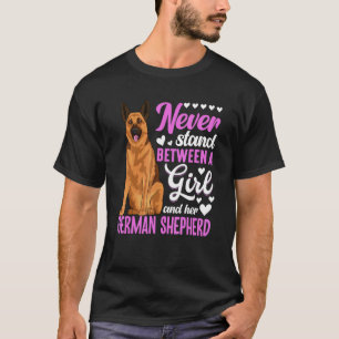 Camiseta Roupa De Cão german shepherd Para Mulheres
