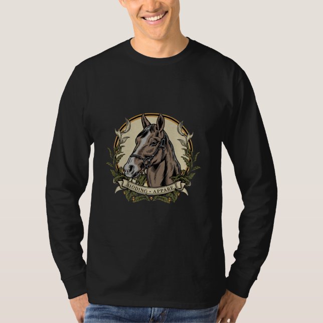 Camiseta Roupa de Cavalo - Cavalo (Frente)