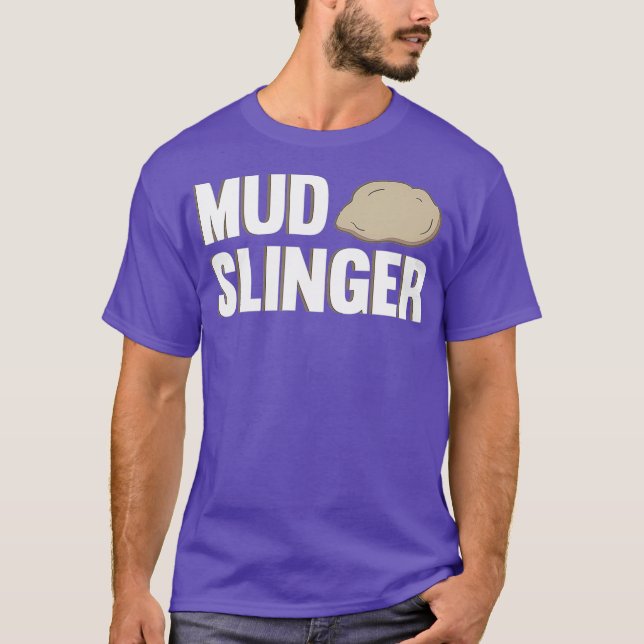 Camiseta Roupa De Cerâmica E Potência De Lama (Frente)