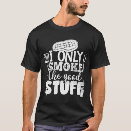 Camiseta Roupa de CHURRASCO de Homens Engraçados - SOMENTE 