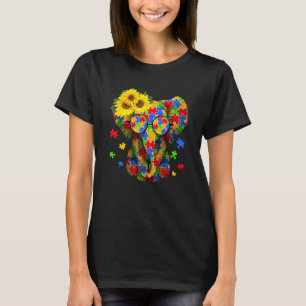 Camiseta Roupa de Conscientização sobre Autismo Engraçada Q