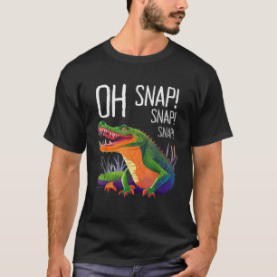 Camiseta Roupa de crocodilo Engraçado