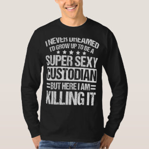 Camiseta Roupa de custódia Design de custodiantes exclusivo