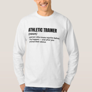 Camiseta Roupa de definição de formador atlético para homen