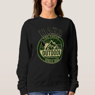 Camiseta Roupa De Destino Externo Idaho Excelente