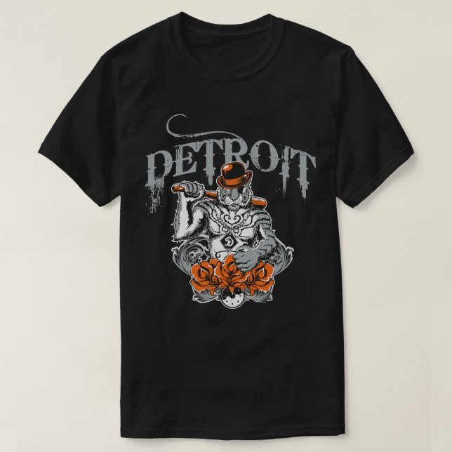 Camiseta Roupa de Detroit City para homens e mulheres - Gan (Frente do Design)