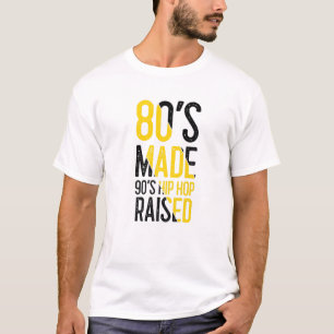 Camiseta Roupa De Elevação De Hip Do anos 80 90