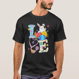 Camiseta Roupa de Enfermeira Coelhinha Estetoscópio Dia Fel