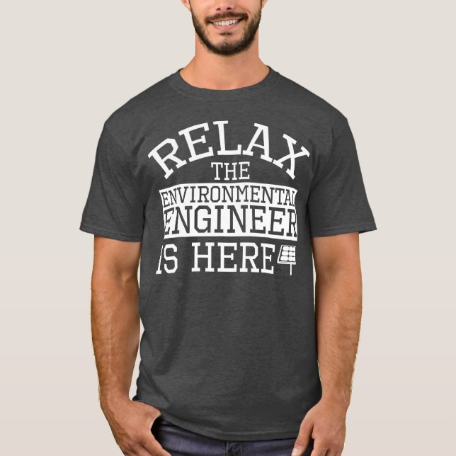 Camiseta Roupa de Engenharia Ambiental (Frente)