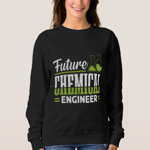 Camiseta Roupa de engenharia de Engenheiros químicos futuro