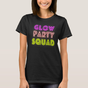 Camiseta Roupa De Esquadrão De Festa Brilhante Para Homens