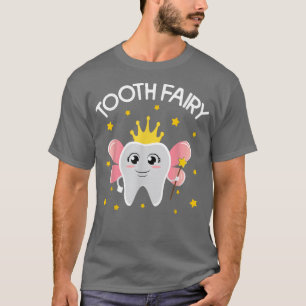 Camiseta Roupa De Fada De Dente Bela Para Meninas