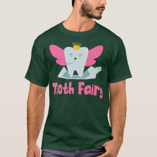 Camiseta Roupa De Fada Dente Para Desenhos Para Crianças