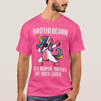 Camiseta Roupa de Festa de aniversário do Unicorn Brother G