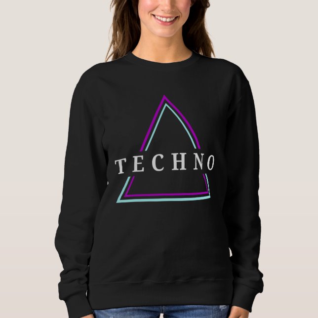 Camiseta Roupa De Festa De Techno House Para Festival De ED (Frente)
