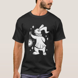 Camiseta Roupa de Filme Horrorizado Para Mau de Coelho Masc